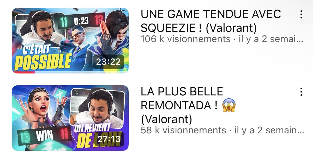 WalaxYTB's tweet photo. Salut tout le monde !
Je suis à la recherche d’un miniamaker pour une vidéo qui sort demain. Je cherche une miniature dans le style de Gotaga dynamique, accrocheuse, et pro.

Si vous êtes intéressé(e), n’hésitez pas à m’envoyer vos créations ici ou en DM, comme vous préférez https://t.co/xGscZt7Lma