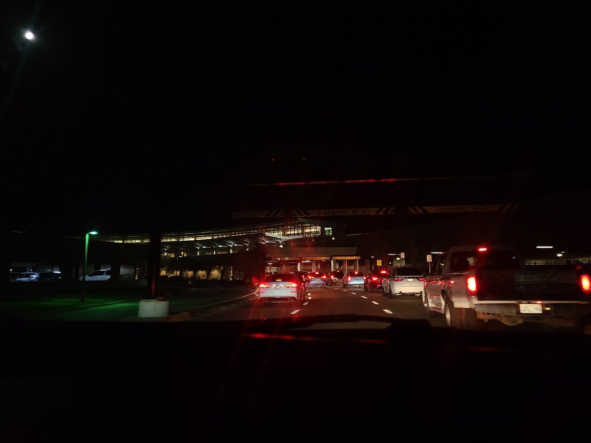 SarahV_OK's tweet photo. On the other side of the airport tonight from the OKC-FTC. So many friends came through here or were held just over there... Thank God for President Trump and J6 pardons! #4moretogo #bringthemallhome https://t.co/pkxTAwkIb4