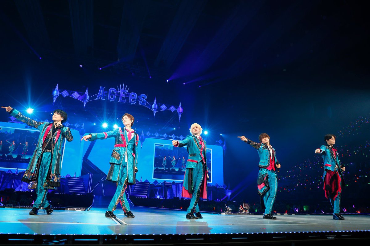 ACEes SnowManターコイズ衣装お下がり 那須くん:阿部亮平 深田くん