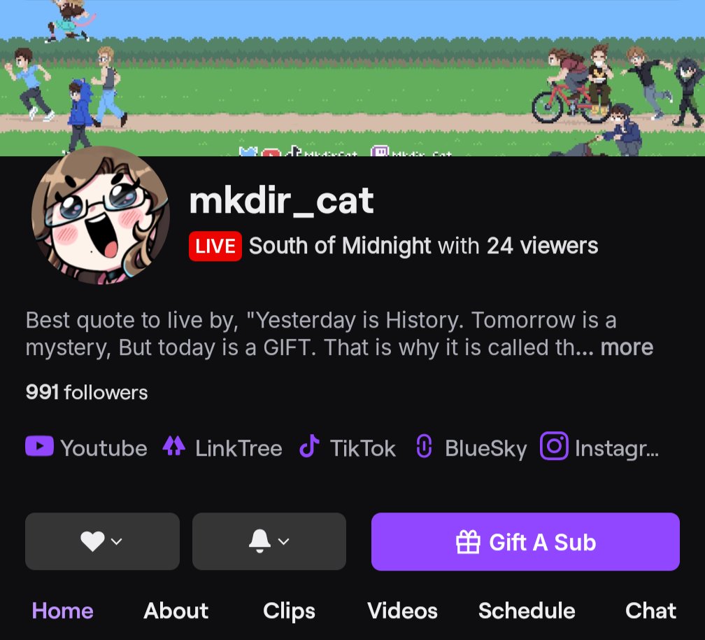 DDRJazzJackCS's tweet photo. @MkdirCat is almost done streaming for today, but also almost at 1k Followers. So close~ https://t.co/qzsYIOCU74