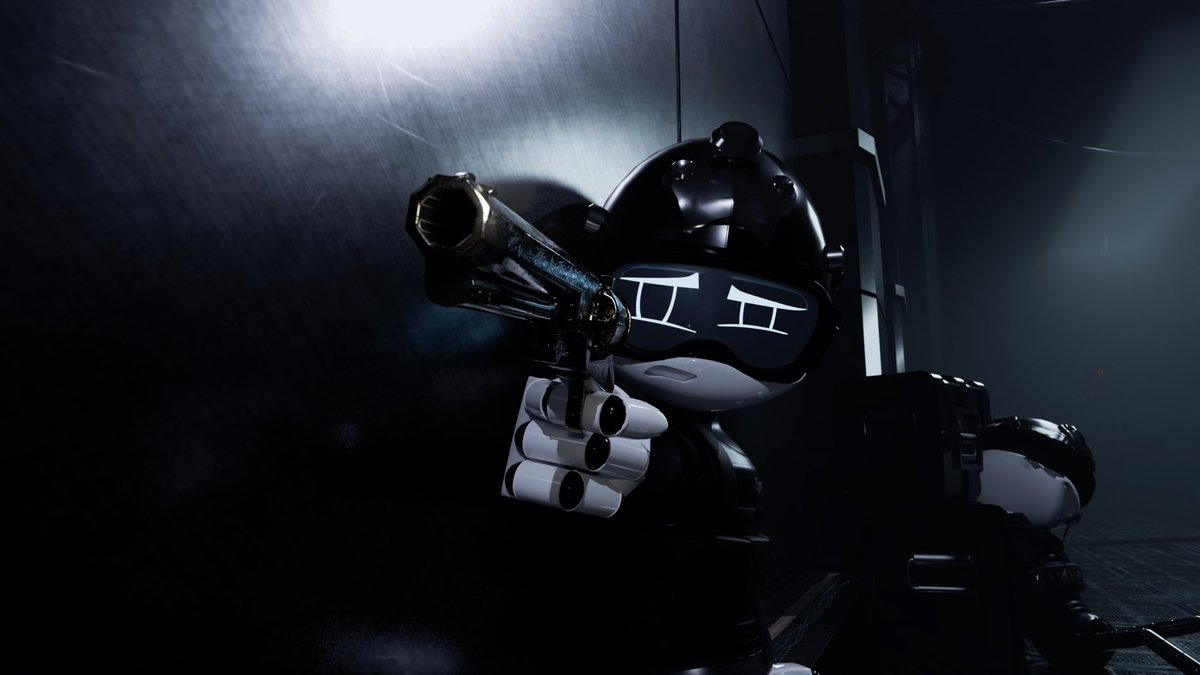 Destruc117mD's tweet image. Hey guys, while watching the MD Insecurity teaser, I noticed that Rho's character is in the background of the scene.
I don't know if Animate A Thing forgot to hide it or just thought no one would see it.
@Animate_A_Thing @SystemLStudios
#murderdronesinsecurity
#murderdrones