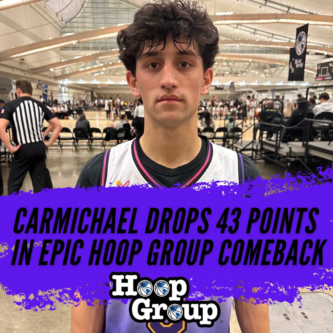 duboisdreambc (@duboisdreambc) on Twitter photo There are very few performances that will leave fans speechless but <a href="/CarmichaeRowan/">RowanCarmichael</a> did just that tonight as he poured in 43 points and 10 3’s to lead the DuBois Dream to an improbable comeback from 21 down on day 2 of <a href="/TheHoopGroup/">Hoop Group</a> against WV Gold Pro 16 👏🏀💜 There are very few performances that will leave fans speechless but <a href="/CarmichaeRowan/">RowanCarmichael</a> did just that tonight as he poured in 43 points and 10 3’s to lead the DuBois Dream to an improbable comeback from 21 down on day 2 of <a href="/TheHoopGroup/">Hoop Group</a> against WV Gold Pro 16 👏🏀💜
