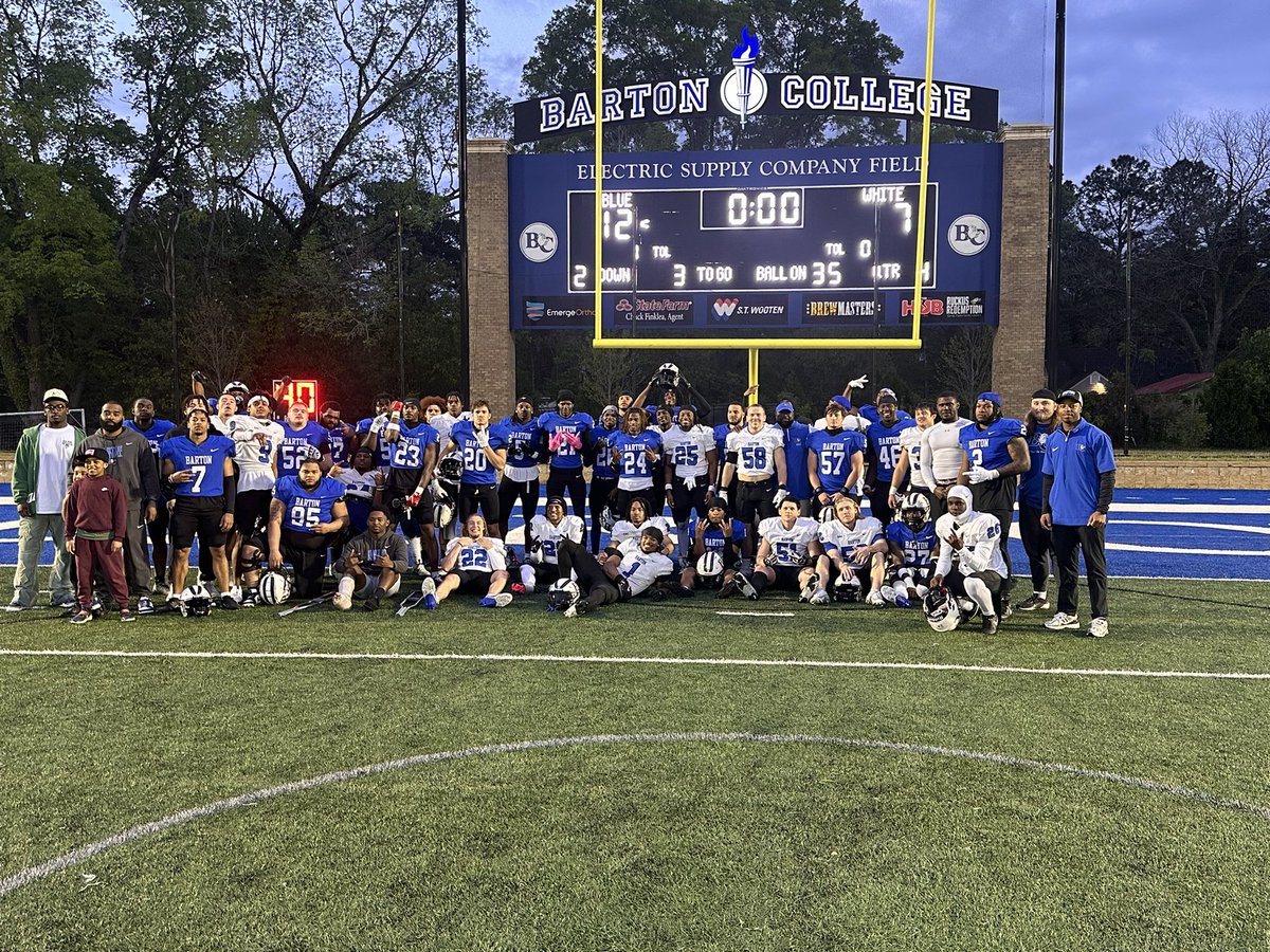 Marcus A. Hilliard (@coach_mhilliard) on Twitter photo Great game tonight to wrap up spring ball! Enjoyed seeing these guy improve everyday...The best is yet to come! #BCBulldog <a href="/barton_fb/">BartonCollegeFB</a> Great game tonight to wrap up spring ball! Enjoyed seeing these guy improve everyday...The best is yet to come! #BCBulldog <a href="/barton_fb/">BartonCollegeFB</a>