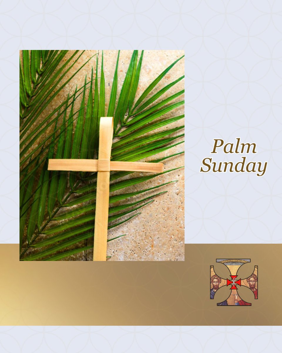 Philoptochos1's tweet image. Today, the grace of the Holy Spirit has brought us together. : ‘Blessed are You, the One, who is coming in the name of the Lord. Hosanna in the highest!’
 #KaliAnastasi #HolyWeek #Pascha