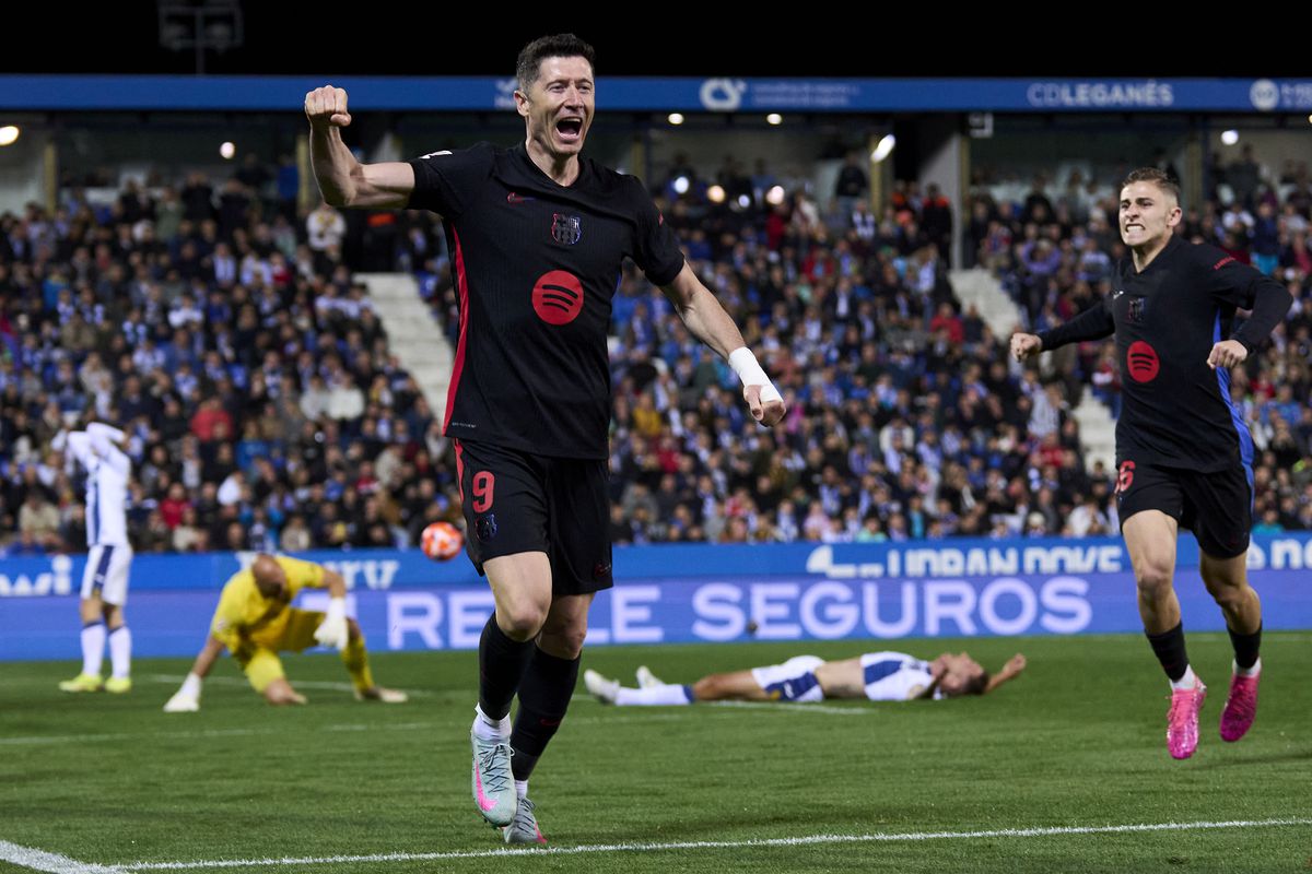 Leganes 0-1 Barcelona (La Liga) 2025.04.12 All Goals