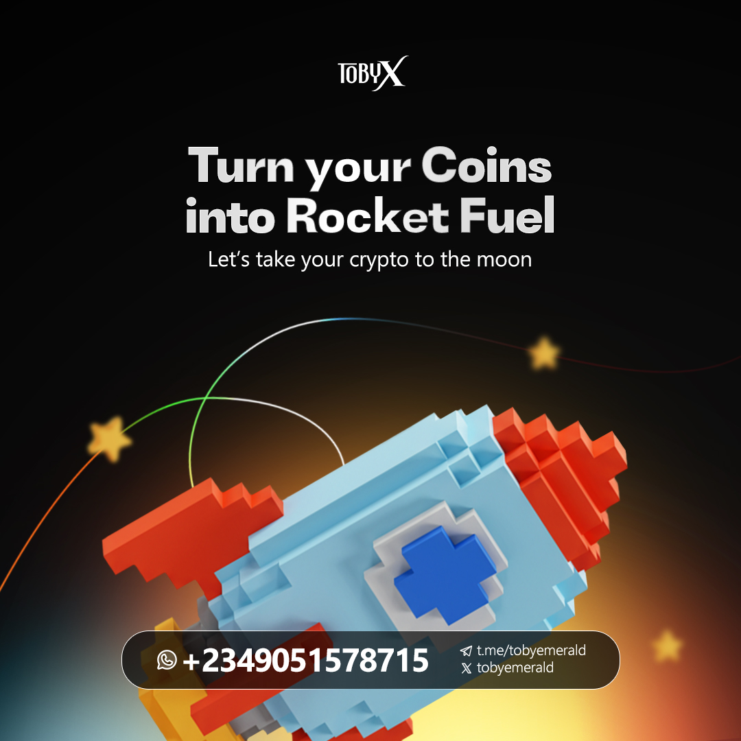 Social media flyer designs for <a href="/tobyemerald/">Toby on X</a> . Explored design with voxel icons. 
#Designer #DesignInspiration #Crypto #Web3