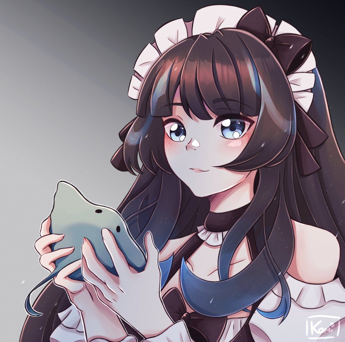 ManaTheRay's tweet photo. @usagiiart This is still hands down my favorite piece of art I own https://t.co/qjMIbyVfV9