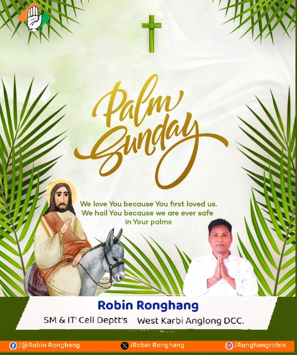RobinRonghang1's tweet photo. Happy Palm Sunday.🙏 https://t.co/9u9GzZJmrr