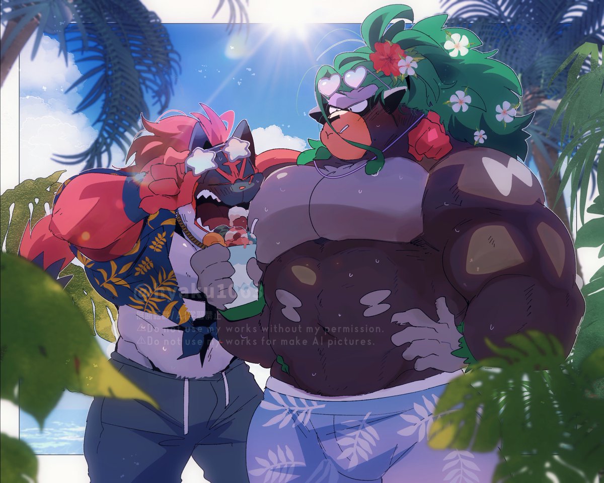 🏝️🦍🐱🌺