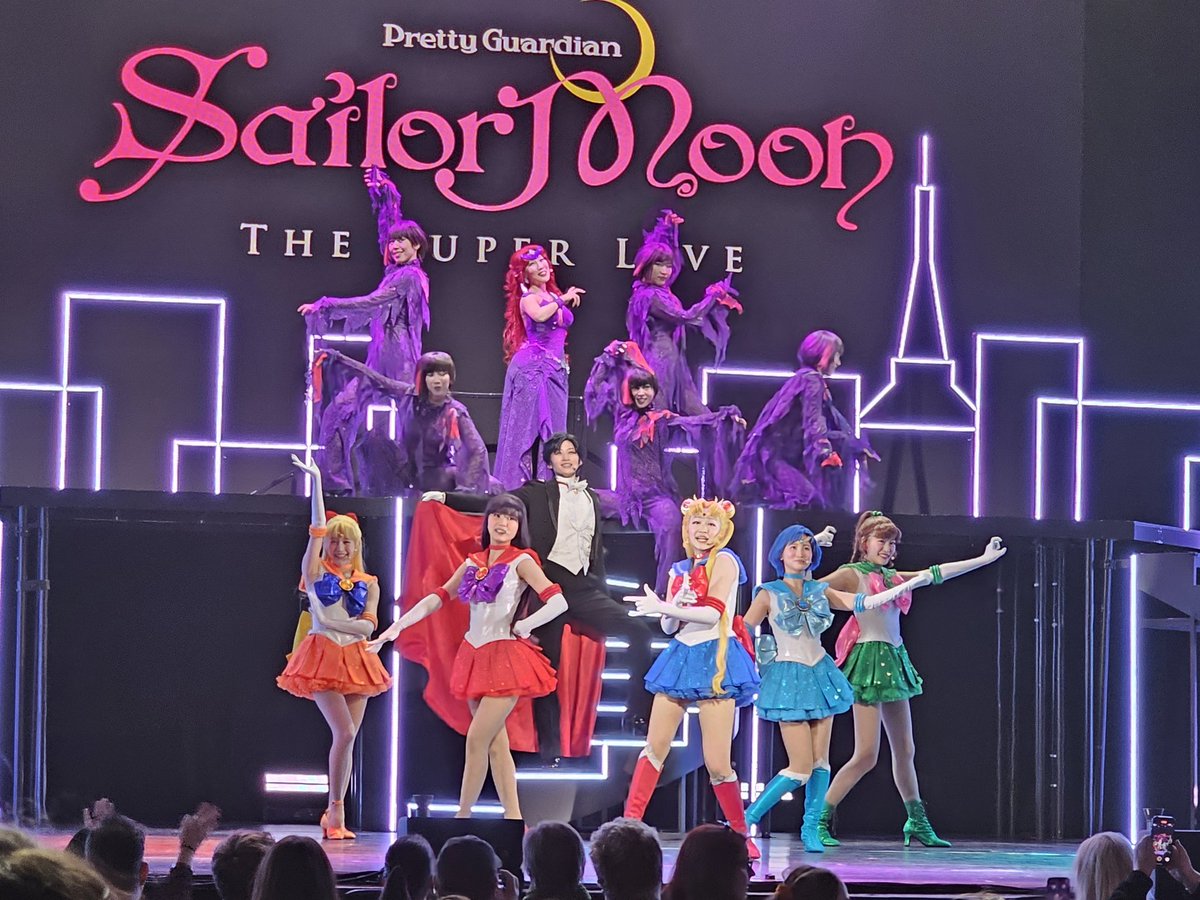 sailorpluto1313's tweet photo. Just saw #SailorMoonTheSuperLive in Columbus! It was such a fun time!! The cast looked they were having so much fun and the audience's energy was so infectious and lively. Thank you for bringing the magic to the U.S.!! https://t.co/e44S8Vuqym