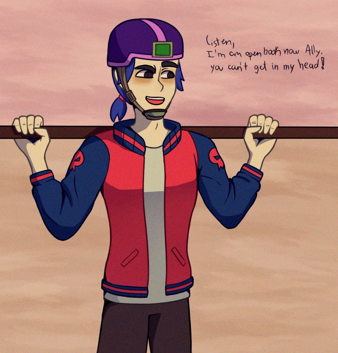 veraneraxli's tweet photo. Jake week Day 6: Favorite Jake moment(DCAS)🍉⭐

El que me ayudó con la versión digital: @yonatus_art 

#jakedcweek #disventurecamp https://t.co/fRiMYqD4f9