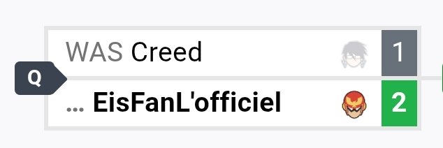 VelvetGang_'s tweet photo. OMG LA LEGENDE @EisFanOfficiel ne respecte pas son seed et upset creed le seed 50 et sa bayonetta!
#VG4ever https://t.co/epPv6fZ9TN