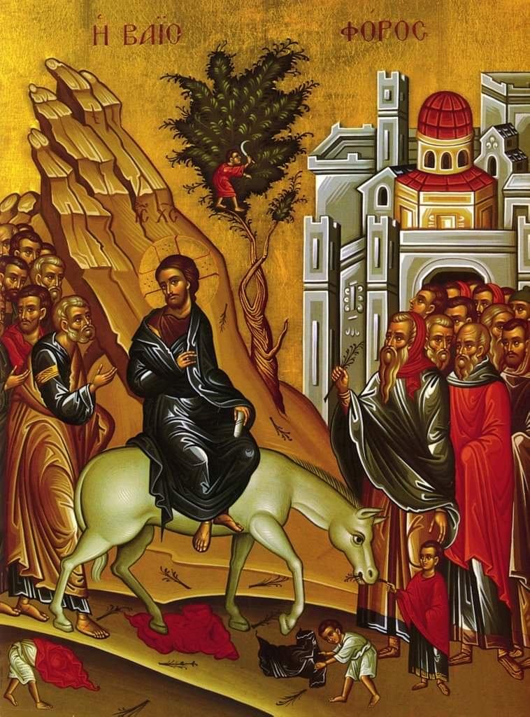 the__Orthodox's tweet photo. (لأحد الشّعانين)

يا مَن هو جالسٌ على العرشِ في السّماء،
وراكبٌ جحشًا على الأرض،
تقبّل تسابيحَ الملائكةِ وتماجيدَ الأطفالِ هاتفينَ إليك:
أَيُّها المسيحُ الإله، مبارَكٌ أنتَ الآتي لتُعيدَ آدمَ ثانيةً. https://t.co/s2B0oT43jz