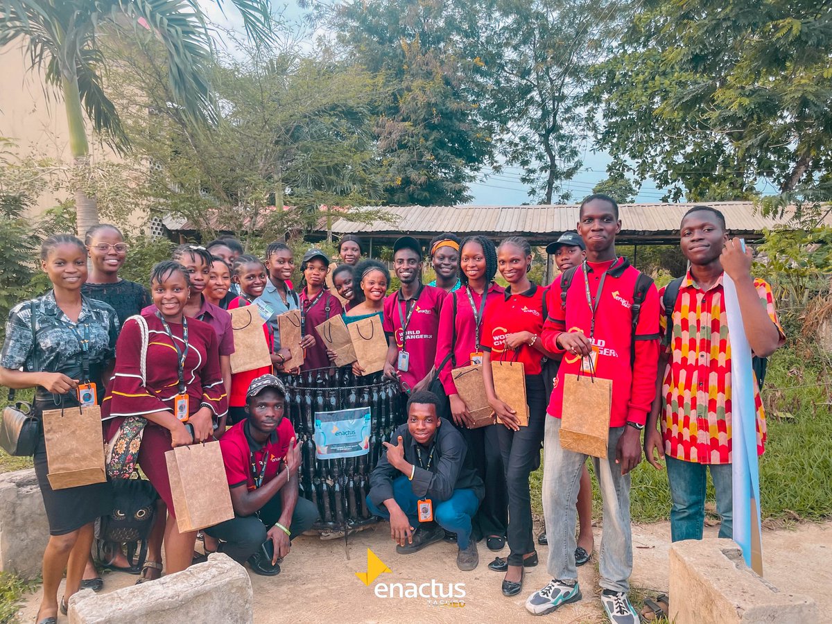 EnactusTasued_'s tweet photo. Day 4 of Enactus TASUED Week and we hit the streets with passion and purpose! π
We moved around the community, pasting stickers, raising our banner high, and pitching Enactus TASUED and Fibban to the people.
#enactus #weallwin #tasued #enactusnigeria
#enactusweek #enactusng https://t.co/kdWMPFX3Q0