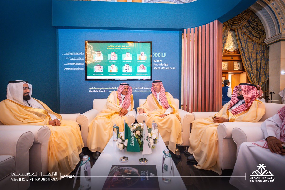 kkueduksa's tweet photo. انطلاق أعمال جناح #جامعة_الملك_خالد في #المعرض_الدولي_للتعليم EDGEX.. 

#ما_بعد_الاستعداد_للمستقبل
#EDGEX2025
#EDGEx
 #BeyondReadiness https://t.co/GiU60ln9tY