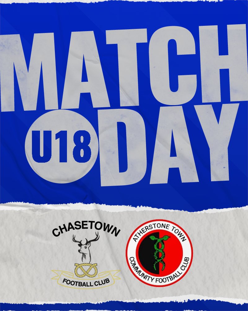 Chasetown FC - Youth Development Programme (@chasetownydp) on Twitter photo π΅π¦β½ πππ ππππππππ! β½π¦π΅
The U18s are back in action tonight at the Scholars Ground. Good luck lads!
π MFYL Northern Premier
β½οΈ Chasetown U18 vs. Atherstone Town U18
β KO 7.45pm
π Adults Β£3 Conc. Β£2
π The Scholars Ground, Church St, Chasetown WS7 3QL π΅π¦β½ πππ ππππππππ! β½π¦π΅
The U18s are back in action tonight at the Scholars Ground. Good luck lads!
π MFYL Northern Premier
β½οΈ Chasetown U18 vs. Atherstone Town U18
β KO 7.45pm
π Adults Β£3 Conc. Β£2
π The Scholars Ground, Church St, Chasetown WS7 3QL