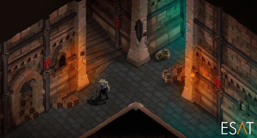 TirisGame's tweet photo. Catacombs Sketch – Look and Feel
Descend into cursed catacombs.
Face undead horrors and beasts in a desperate search for hope.
🎨 Artist: Ginés Molina Pérez
Developed at @esat_valencia
#artshare #lookandfeel #indiedev https://t.co/cn1z3gB9L1