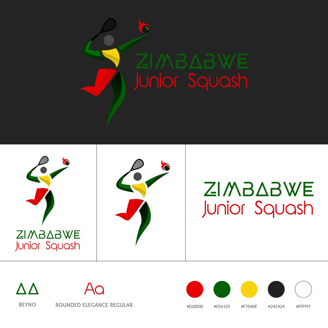 DesignedBySimba's tweet image. New Look, New Era ! Part 1 🔥 

Introducing the rebranding logo design for @ZimbabweJuniorSquash. Modern, bold, and serving up excellence.

Checkout our Logo &amp;amp; Branding design portfolio below👇 and contact us for your own custom designed professional logo.
drive.google.com/file/d/1zXA-7c…