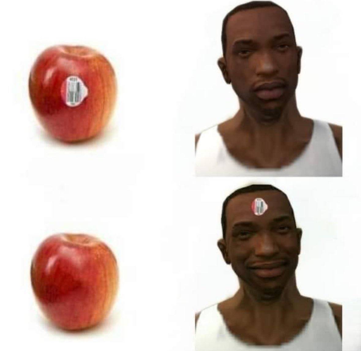 He is...but a simple man. 🍎
