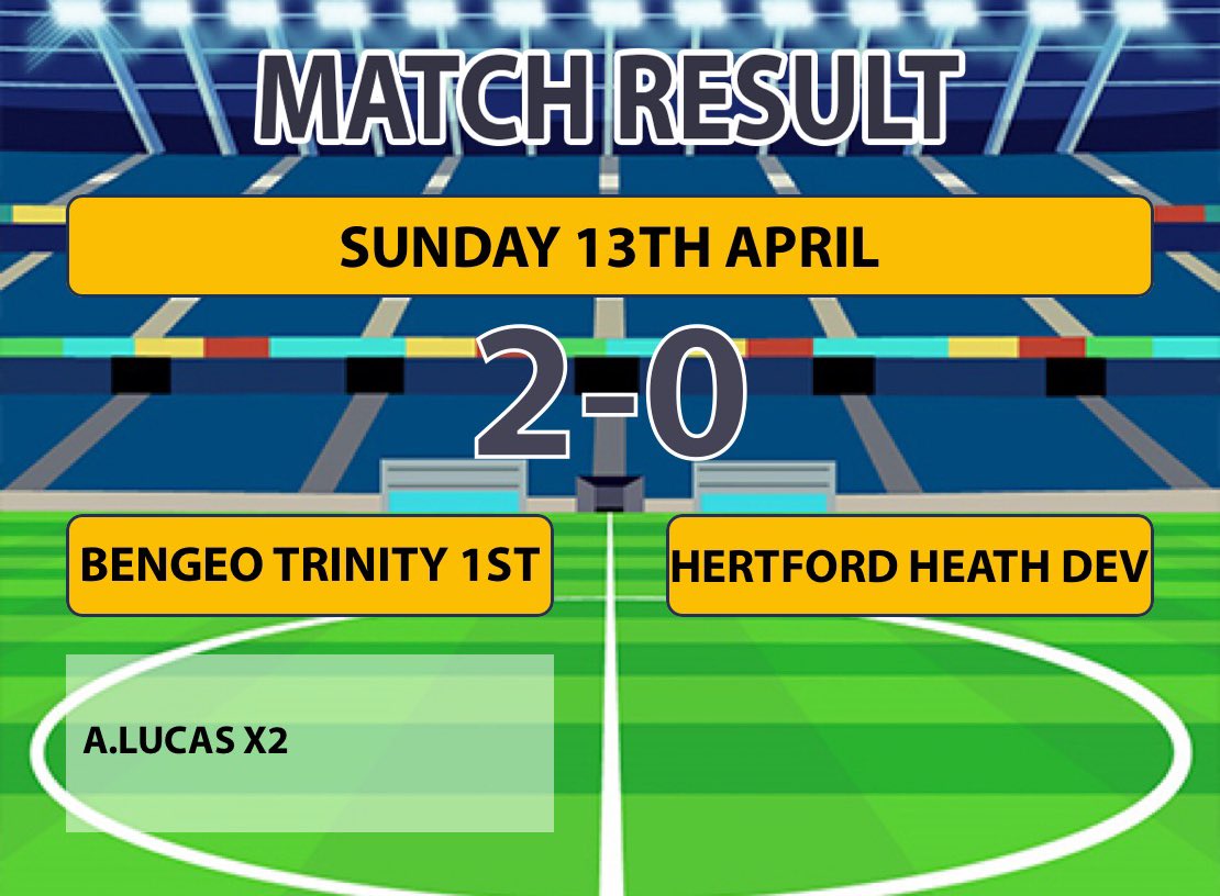 12 WINS IN A ROW TO WIN THE LEAGUE! 

2 incredible goals from Alex Lucas secured us the title!