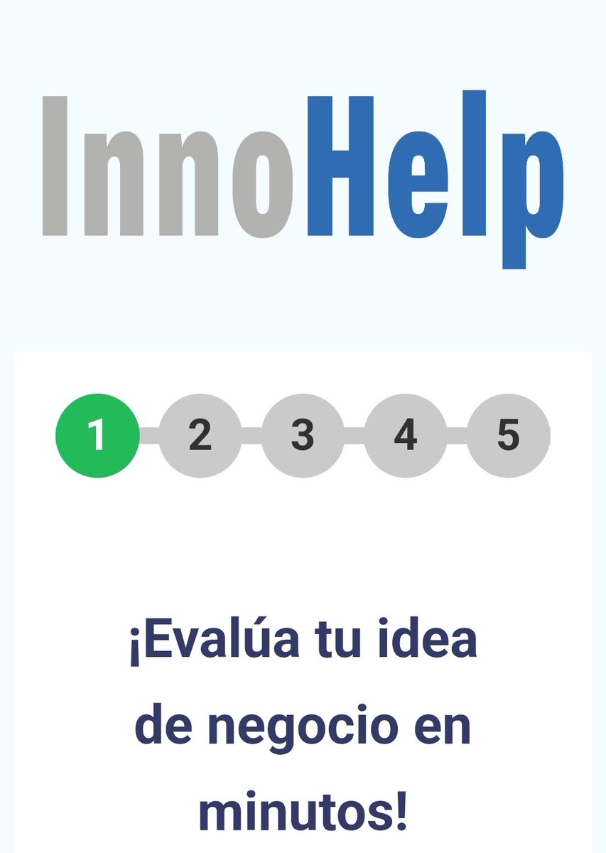MMolineroE's tweet photo. ¿Tienes una idea de negocio? ¿Quieres saber si lo que tienes en tu cabecita tiene sentido? 
INNOHELP nos ofrece una herramienta para hacer un primer análisis rápido. ¡Ánimo y explora la oportunidad! https://t.co/hcyukTScr7 https://t.co/2r3sUiqYmN