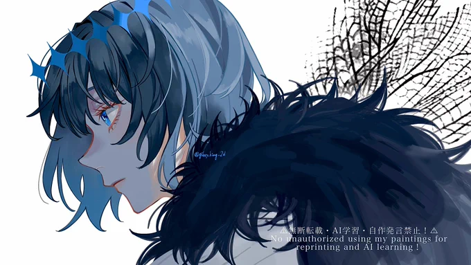 ウン億年ぶりに描いたオベロン #FGO 