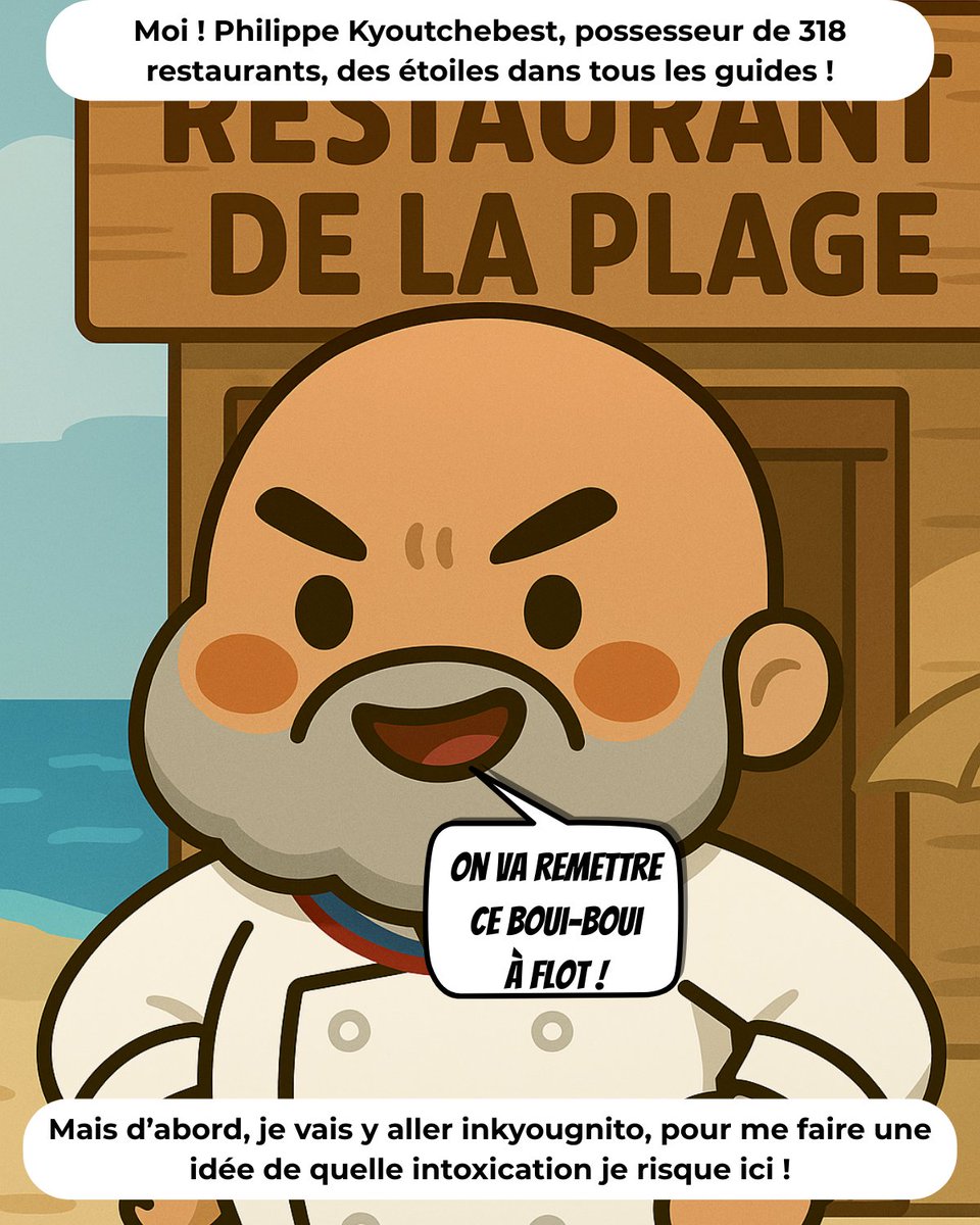 leskyous's tweet photo. 🔥 Philippe Kyoutchebest + huile de vidange = recette explosive
Lucien, Germaine, un resto en feu… et une carrière KyouTube à la clé.
👇 Découvre "Cauchemar en Kyousine" ici :
👉 https://t.co/UZpgG96wK1
#leskyous #kyoucore #bdabsurde #kyoutine #kyoutube https://t.co/LhtNRAnZqm