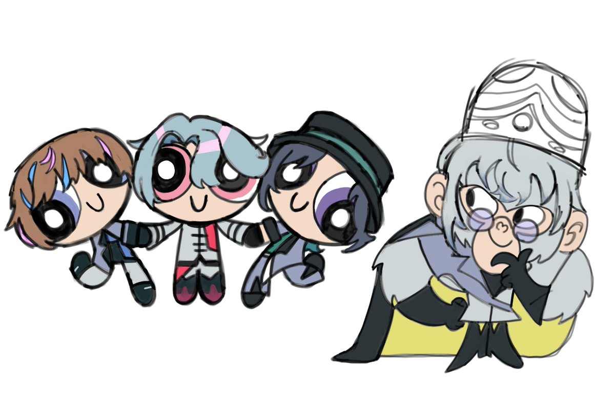 meikolovr's tweet photo. #BYTHEBEAT Powerpuff girls... and mojo jojo...
(please tell me you guys see the vision)
#Seiblue #FreoChrome #GinjoCanvas #kaepix https://t.co/tmpsS5Yqm4