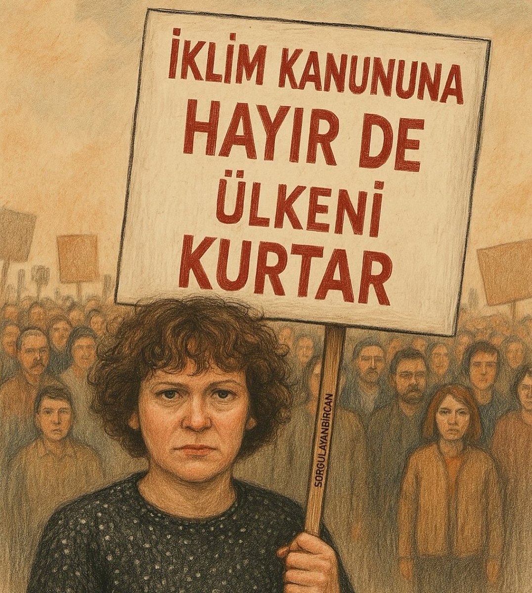 ZKolluoglu's tweet photo. #iklimkanununahayır https://t.co/59iPdMEVtM