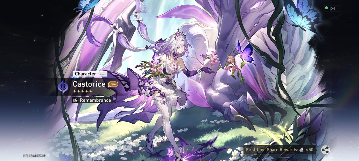 MyNameIsJaymatt's tweet photo. Castorice came this morning🦋

#HSR #HonkaiStarRail #Castorice #HSRCastorice #fypシ #fypシ゚ #fypシviral #fypシ゚viral #fypageシ #fyp https://t.co/UG85gC65E1