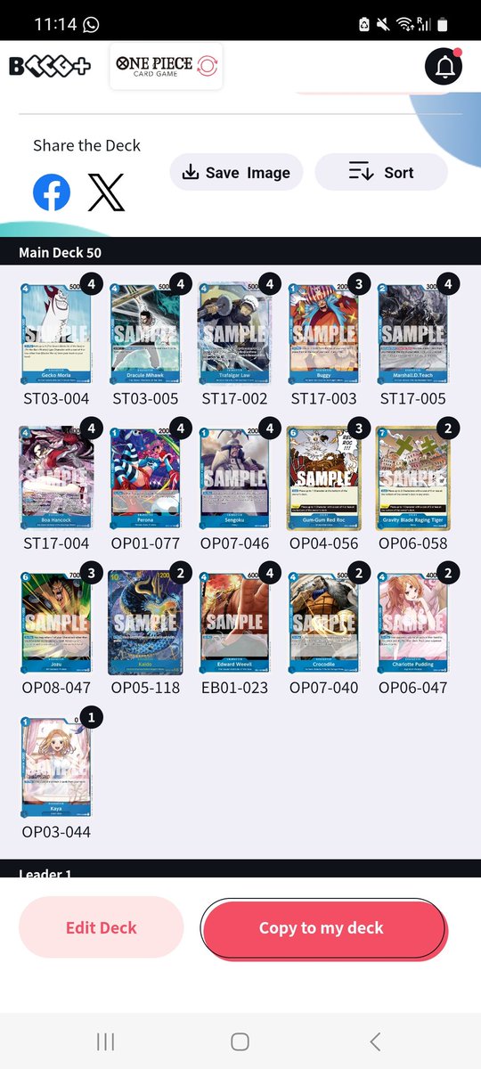 Top32 in Athens Regional with Doffy, unfortunately I lost to zoro round 1 one drawing just 2 1k counter out of the first 9 cards, the deck was really strong and Kaido won me 3 games in swiss by is own.
Hoping to more lucky with ranking next time!