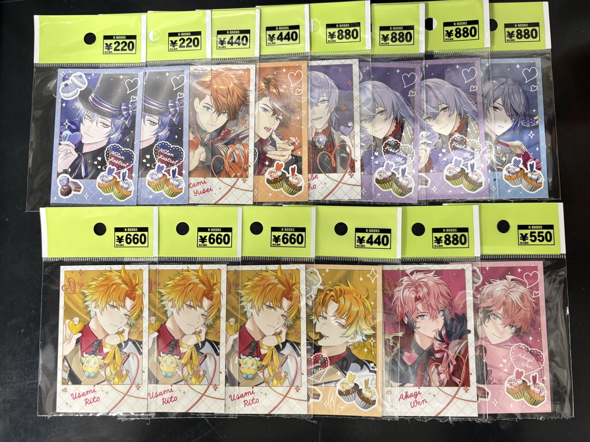 入荷情報】 にじさんじ Melty Valentine ランダムチェキ風カード 交換
