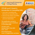 Photo by Learning & Enterprise College Bexley (@LECBexley)