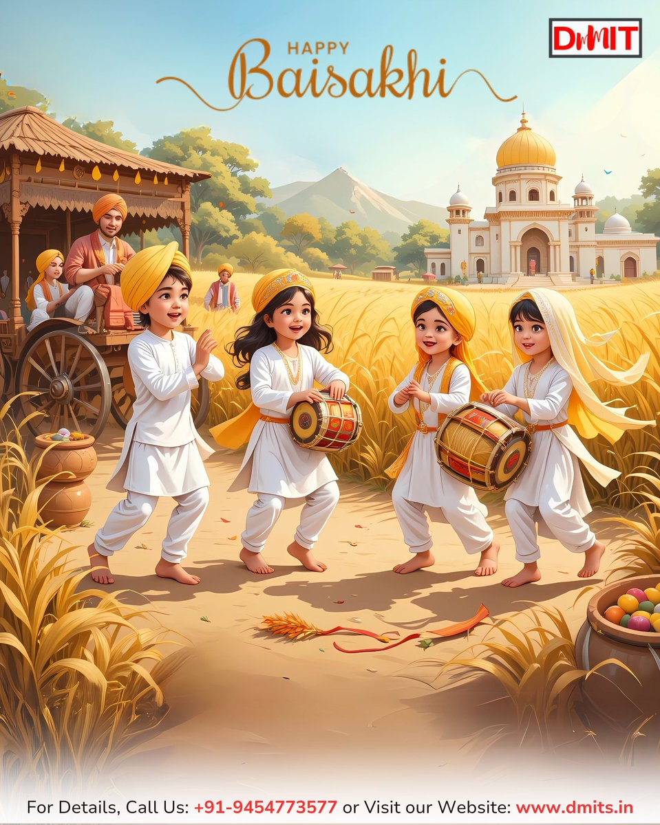 DMIT_SOFTWARE's tweet photo. Sow knowledge, harvest success!
This Baisakhi, let’s nurture dreams &amp; guide bright futures with MG’s DMIT.
Happy Baisakhi to all!

📲 WhatsApp us:  https://t.co/hQE7wPSOrJ
🌐 https://t.co/qCyF85E0nj https://t.co/tnihfaWGxm