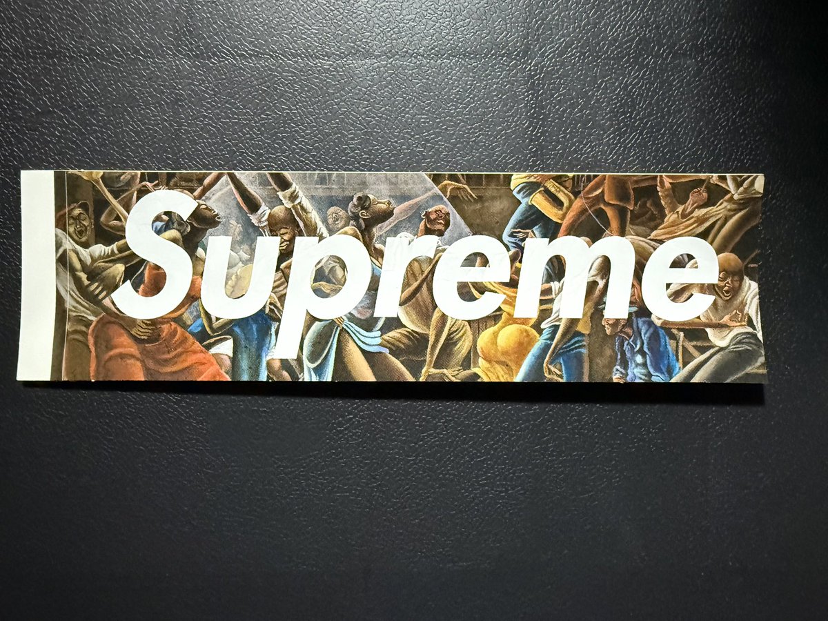 wluigi01's tweet photo. supreme week7
Spring Tees ステッカー
Ernie Barnesステッカー入ってました😄
うれスィー😁😁
#supreme
#supremeweek7
#シュプリーム https://t.co/LaAp3dXACo