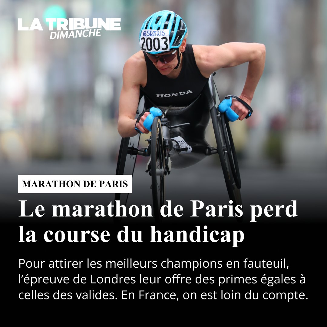 Le #marathondeParis perd la course du handicap

Depuis l'an dernier, la dotation globale londonienne est identique entre valides et roulants, hommes et femmes. Dans la Ville Lumière, les valides sont bien mieux traités, avec un succès à 30 000 euros.

Lire l'article 👉
