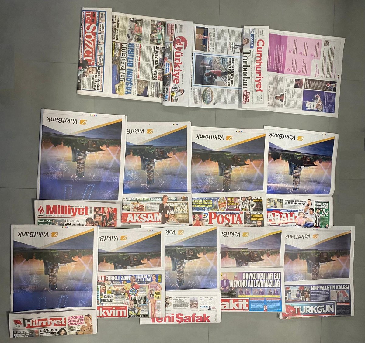 CHP’nin boykotunu anladık da, bu ne <a href="/VakifBank/">VakıfBank</a> ?
<a href="/turkiyegazetesi/">Türkiye Gazetesi</a>