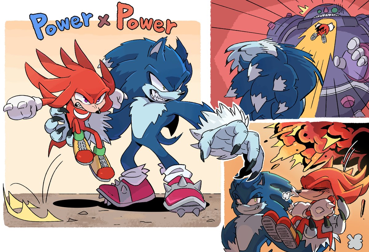 Nung_gull's tweet photo. 둘의 콤비네이션 주시오.🐺🔴
#sonknux #SonicTheHedgehog #KnuckletheEchidna https://t.co/24SuEJzsK1