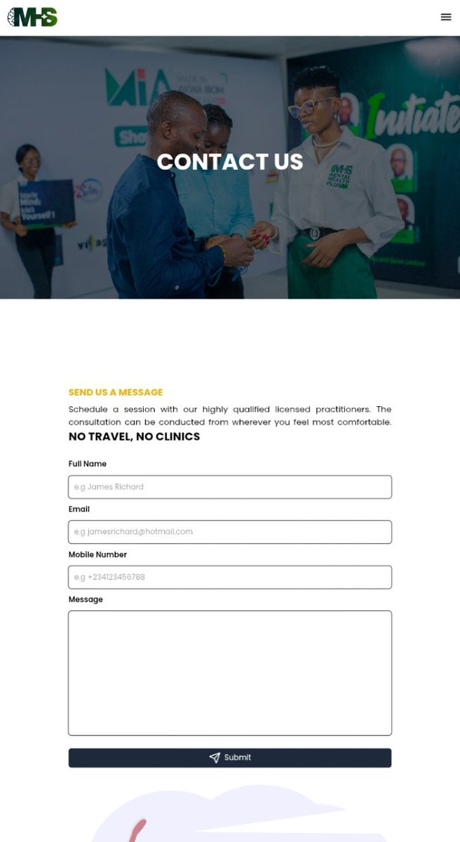 AllSparkTech1's tweet image. I’m thrilled to share that I’m proud to have designed and developed a mental health website for Saner LTD using React.js. The website is live, and you can check it out here: saner.vercel.app
Let’s connect and build something amazing together! 🌟
#webdesign #reactjs