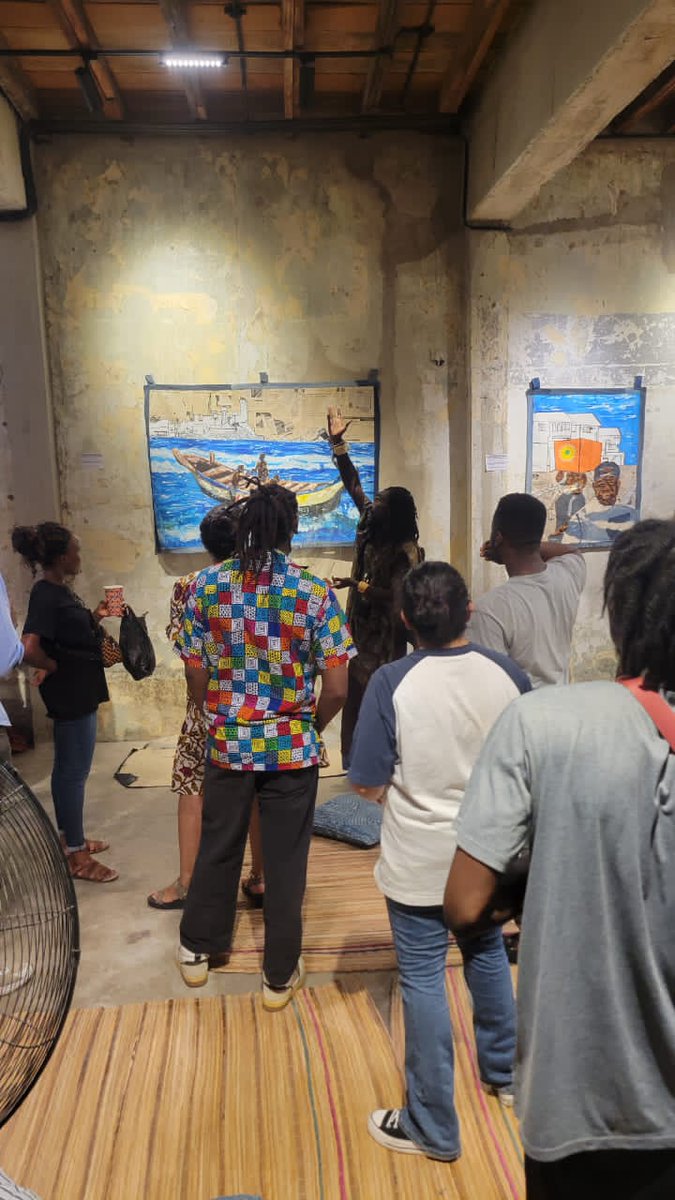A huge thank you to everyone who came for Creative Dialogues, a conversation with NANA Ananse!
#NANAAnanserocks #community #history #heritage #art #memory #slavetrade #slavery #colonialism #ancestors #environment #Osu #Accra #Ghana <a href="/ChristiansborgP/">Christiansborg Archaeological Heritage Project</a> <a href="/MellonFdn/">Mellon Foundation</a>
