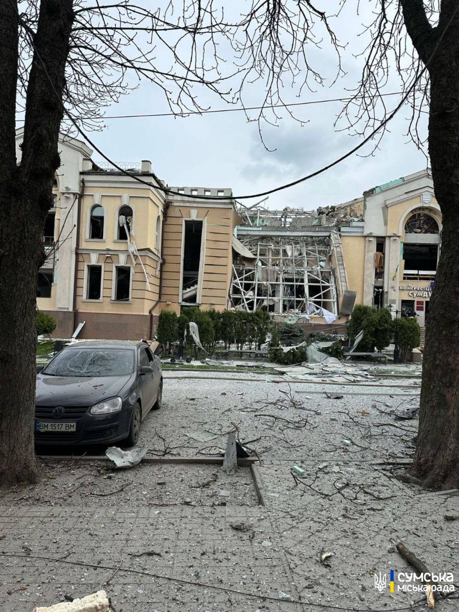 OlenaHalushka's tweet photo. @marcorubio russia bombed us again on Palm Sunday, a holy day for Christians and the defenders of conservative values.

Is @SteveWitkoff already on his way to Moscow to thank putin for his “goodwill” and incredible “peace progress” again? 

Or will you finally put pressure on the aggressor? https://t.co/U1Yn8638lY