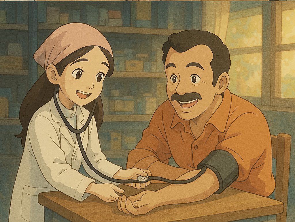 ShamAlSaadi's tweet photo. How it’s started.             How it’s going. 
#ghiblistyle #Ghiblistudio #ChatGPT https://t.co/3BCPv00VTZ