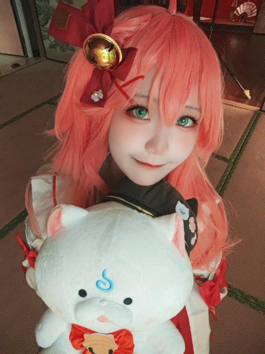 にゃっはろ🌸
#miko_Art #コスプレ