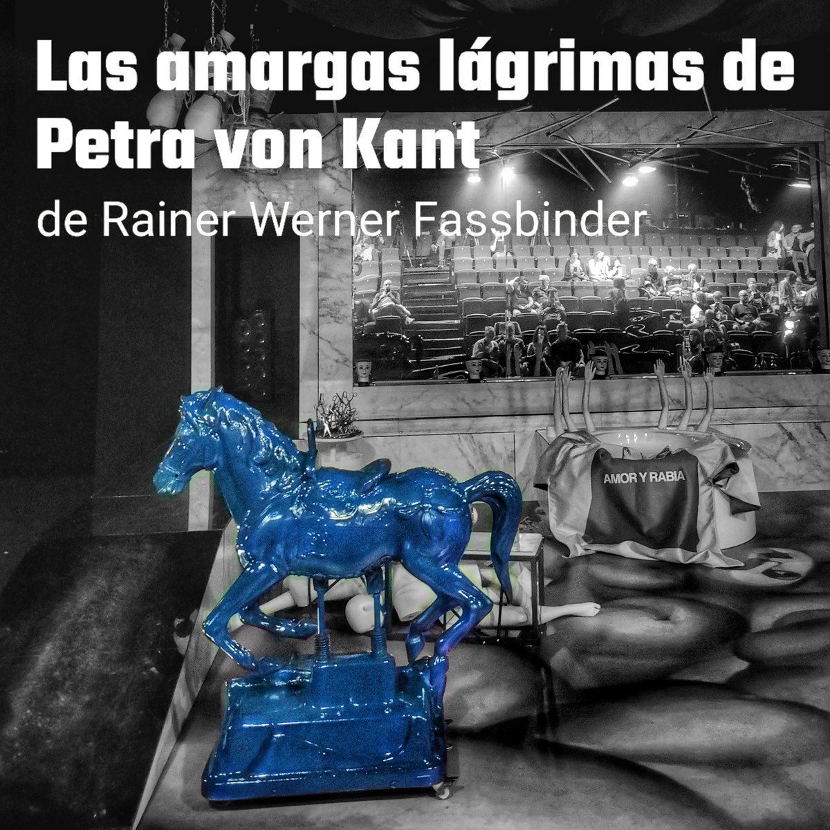 «Las amargas lágrimas de Petra von Kant» de Fassbinder en <a href="/Nave10Matadero/">Nave 10 Matadero</a>.
Historia obsesiva y posesiva de una relación tóxica lésbica dirigida por Rakel Camacho en la que brilla más lo estético que la profundidad de los personajes.
Ana Torrent sobresale en un reparto irregular.