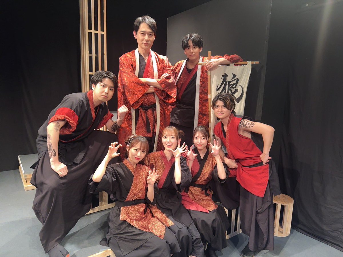 nonono_onaka's tweet photo. 舞台「権乱業火〜懊悩の信念〜」
全8公演無事走り切りました🐺🔥
ご観劇くださったみなさま、ありがとうございました！
浪凛かっこよかった？🙋🏻
このあともつづく権乱業火シリーズいっしょに楽しみにしときましょ🫶🏻🫶🏻
ありがとうございました♡
浪凛 役/野乃
#権乱業火4 https://t.co/umkD3rfrRm