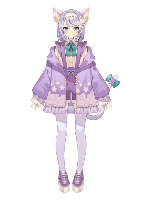 【お仕事】Vtuber花惹華ユイ様のお姿担当させていただきました～何卒宜しくお願い致します!!#yui_hanyaka #花惹華ユイ 