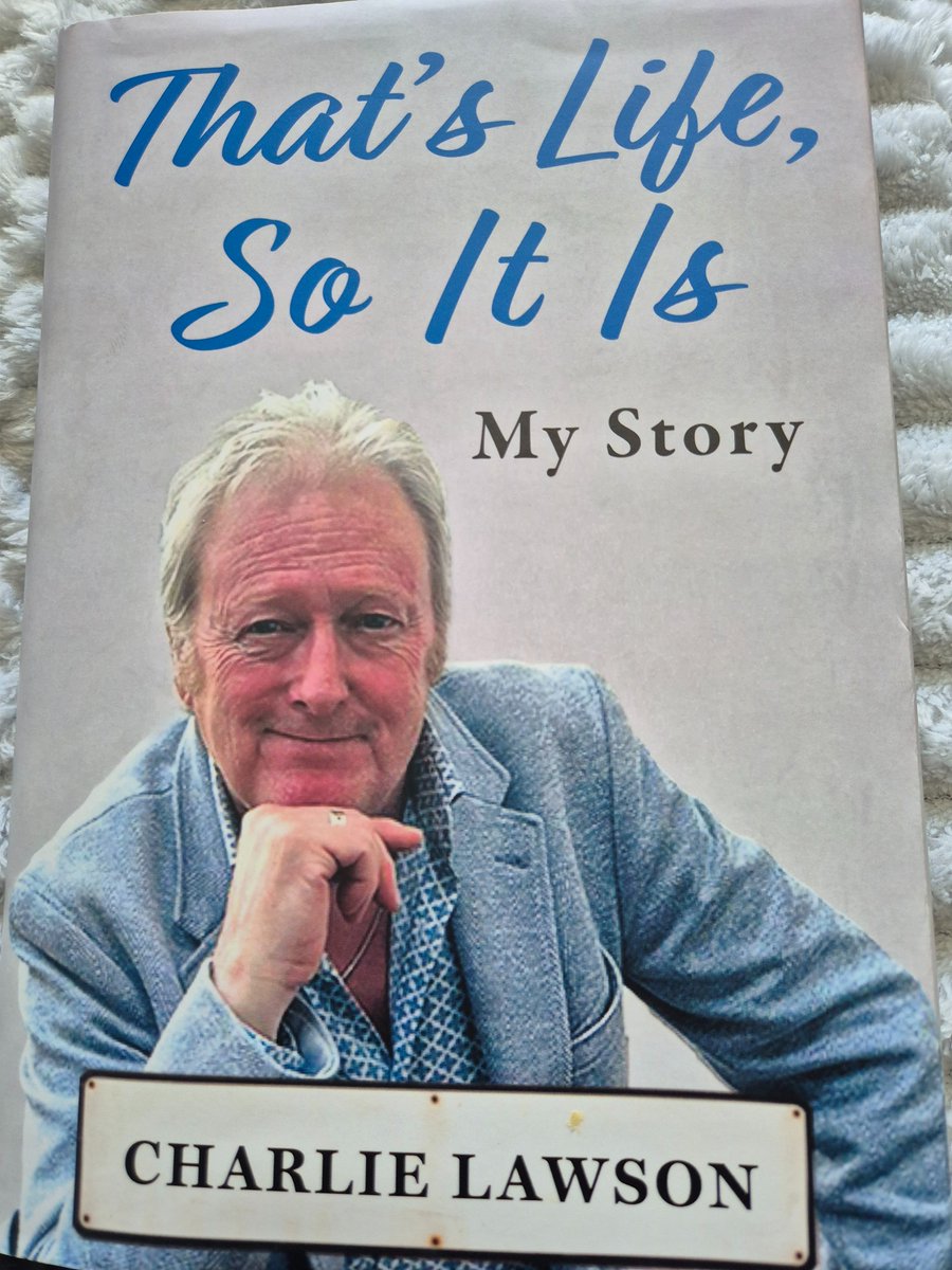 ASteele90's tweet photo. Just finished this great book by @charlie_lawson1 a MUST for any @itvcorrie fan. Some amazing stories from both Weatherfield and away from the street. It's a great read so it is https://t.co/V9rg1FgZJ5