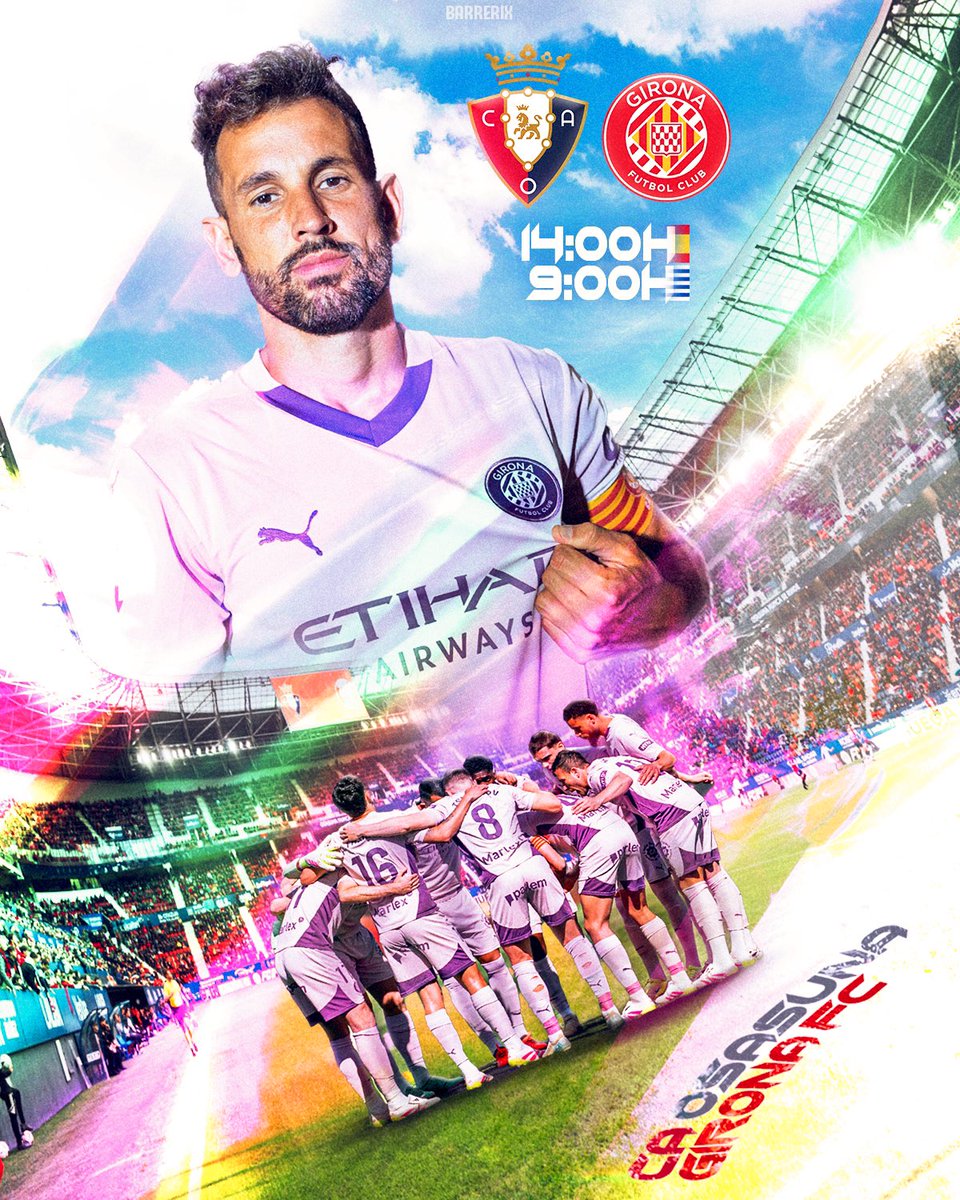CristhianStuani's tweet image. MATCHDAY 🔴⚪️
Sempre Junts @GironaFC 💪💪
#somhigirona #orgullgironí