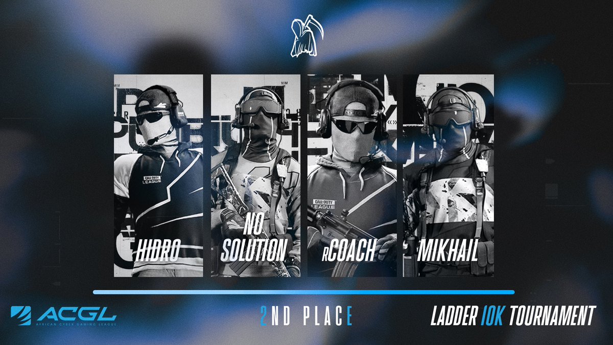 FE4R (@fe4r_esports) on Twitter photo 🥈2nd Place in the <a href="/AfricanGaming/">ACGL</a> 10k ladder tournament!!
Well done !!
<a href="/_Ridwaaannnn/">rCoach</a>
<a href="/No_SolutionZA/">No Solution</a>
<a href="/Mik_isle_/">Mikhail</a>
<a href="/rH1dro/">Umar</a>
You gents played extremely well!!
Thanks <a href="/CptTrout/">Connor Hofmeyr</a> and <a href="/HoldenZA/">Nick 👑 Holden</a> for the amazing cod casting. 🥈2nd Place in the <a href="/AfricanGaming/">ACGL</a> 10k ladder tournament!!
Well done !!
<a href="/_Ridwaaannnn/">rCoach</a>
<a href="/No_SolutionZA/">No Solution</a>
<a href="/Mik_isle_/">Mikhail</a>
<a href="/rH1dro/">Umar</a>
You gents played extremely well!!
Thanks <a href="/CptTrout/">Connor Hofmeyr</a> and <a href="/HoldenZA/">Nick 👑 Holden</a> for the amazing cod casting.