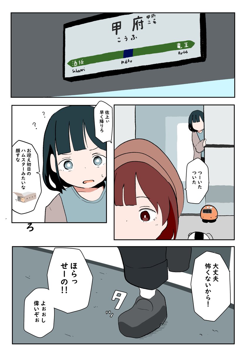 電車みたいな何かが見える人達の話【13】

 #でんしゃとひと 